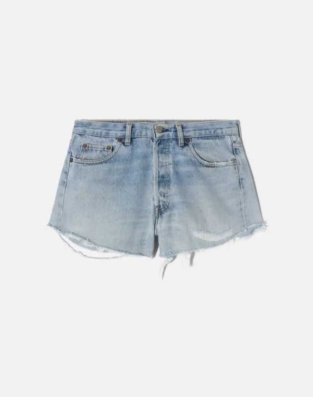 Vintage 90s 501 Levi's Cutoff Short -#1754 made by Re/Done