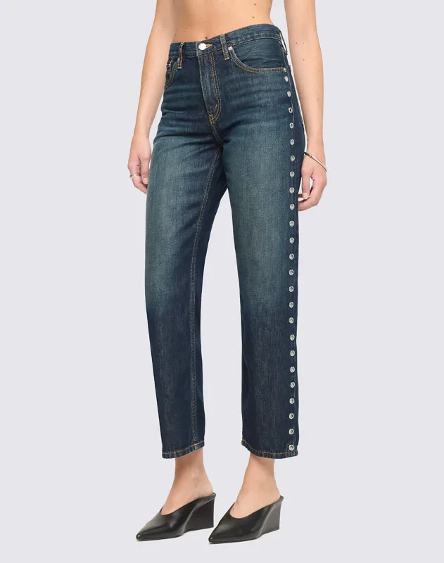 The Ollie Jean - Barely Worn Grommets made by Re/Done