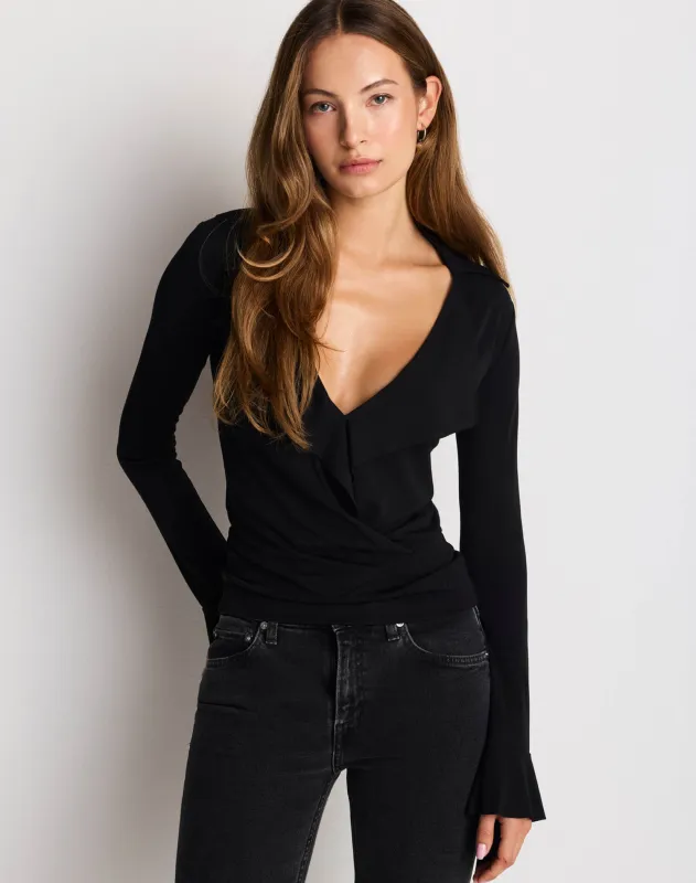 Diana Top - Black made by Re/Done