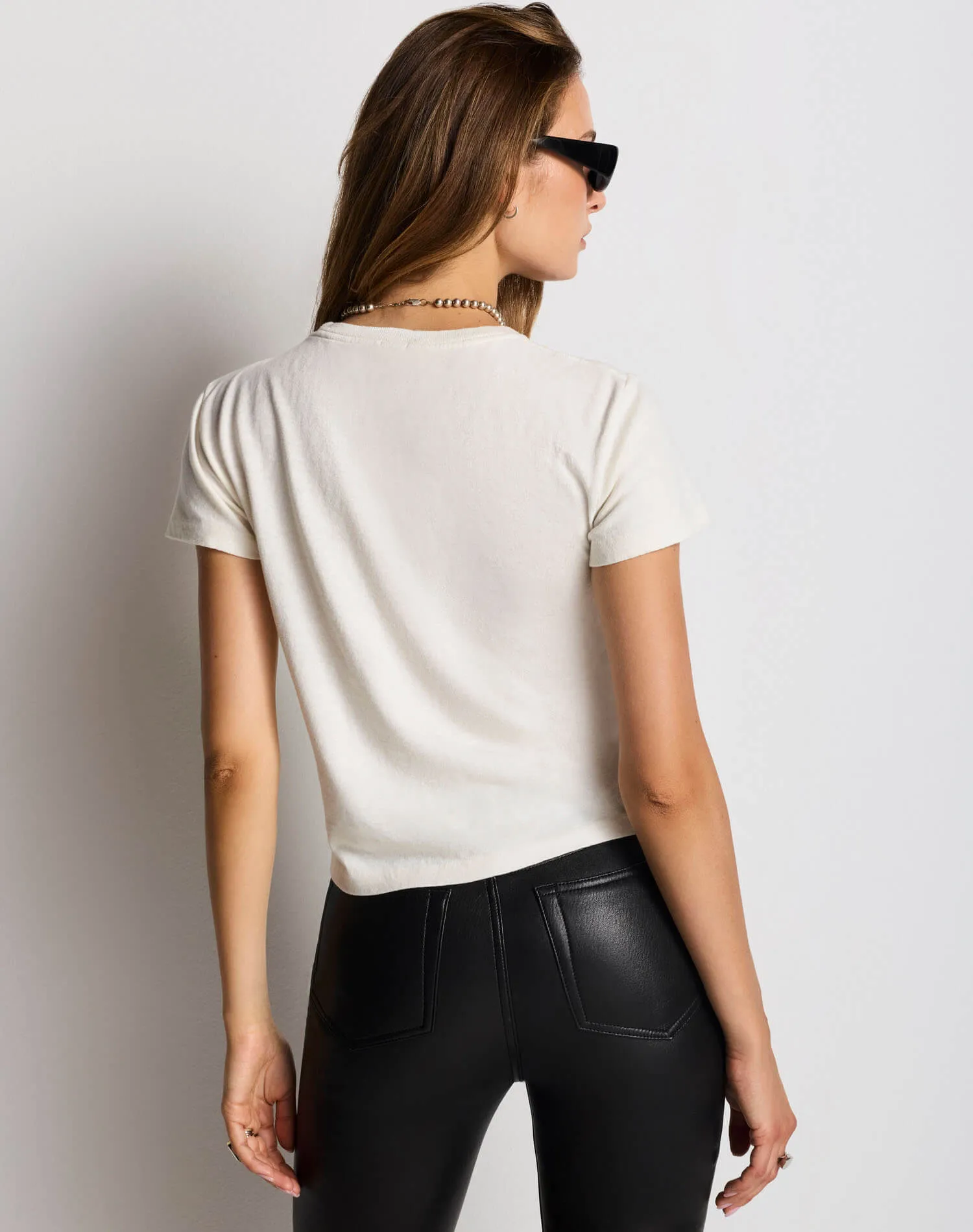 Classic Tee Kiss Someone - Vintage White sold by Re/Done product image thumbnail 2