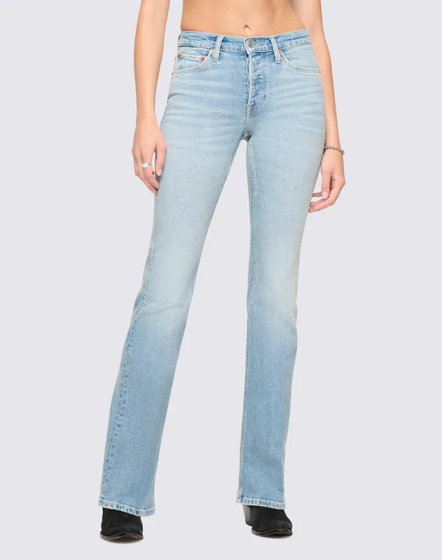Comfort Stretch 70s Bootcut - Opal Indigo made by Re/Done