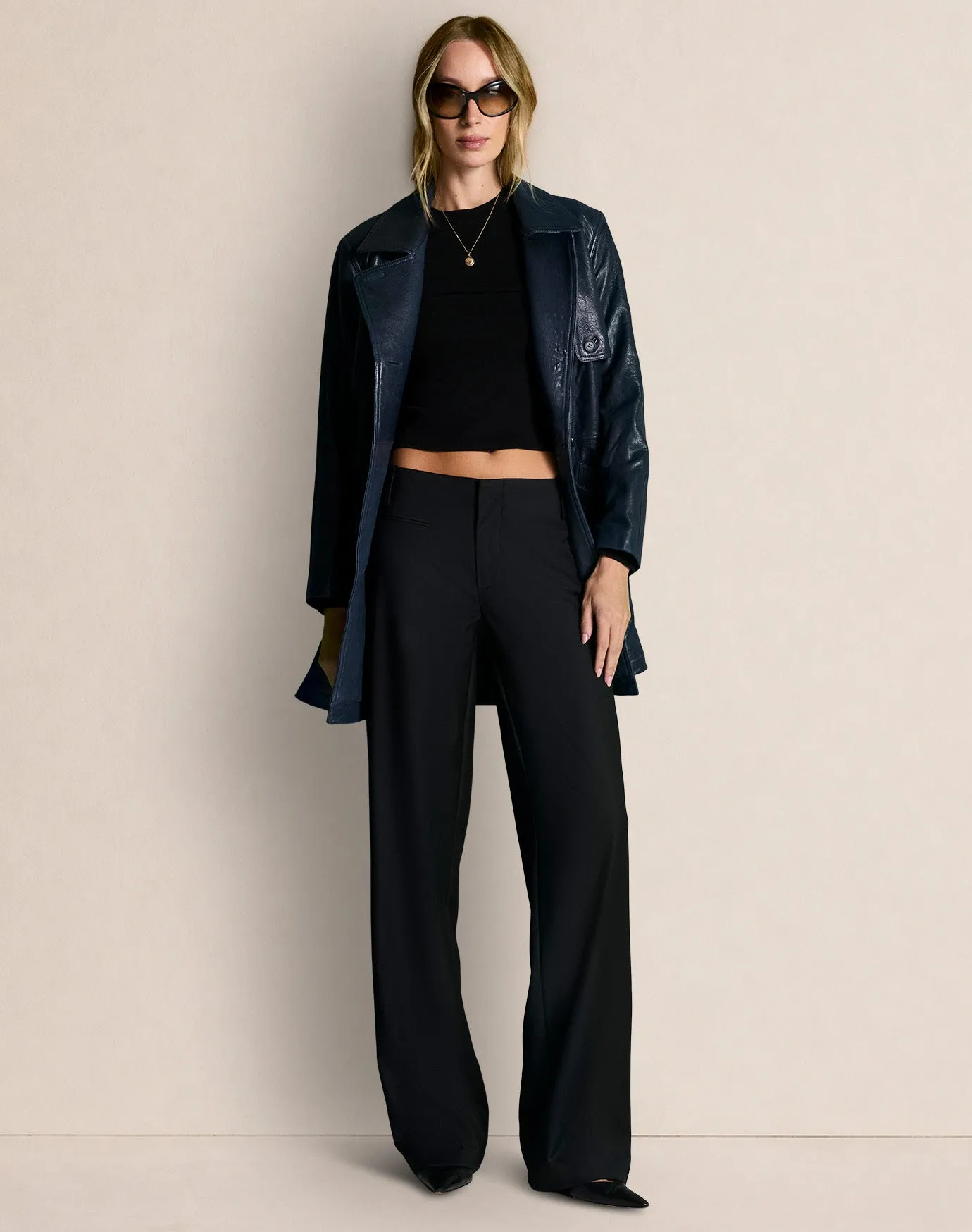 City Trouser - Black sold by Re/Done product image thumbnail 2