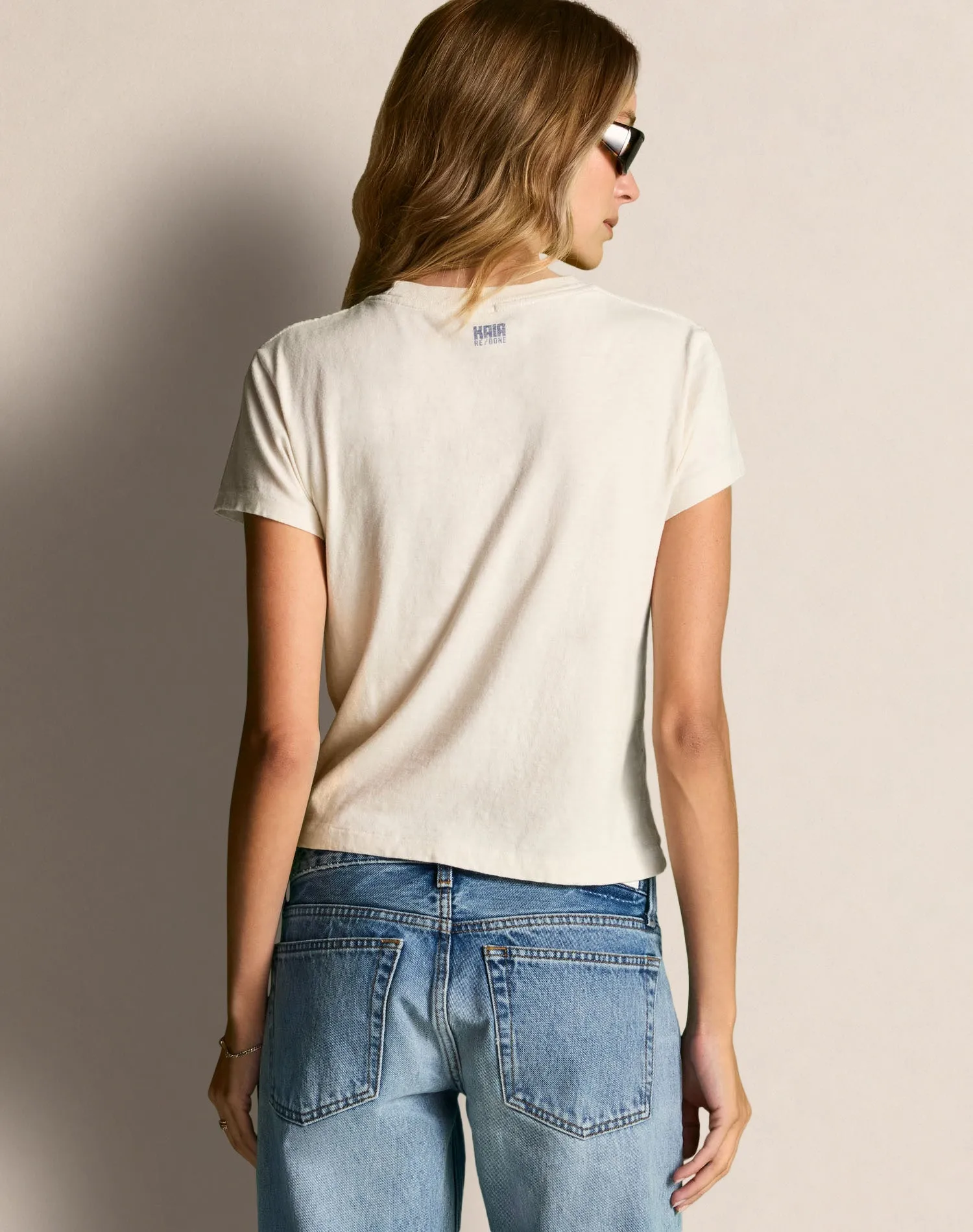 Classic Tee Well Read - Parchment sold by Re/Done product image thumbnail 3