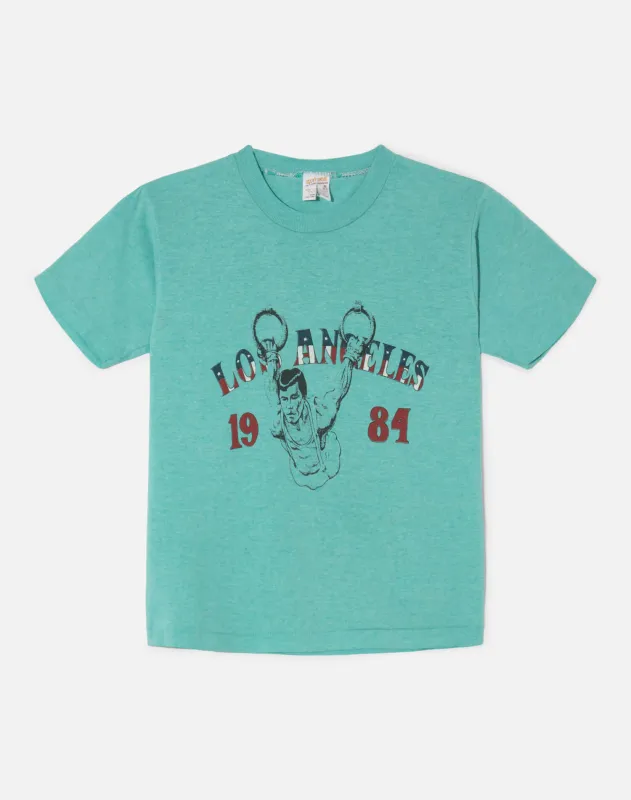 Vintage 80s Olympics Tee -#2017 made by Re/Done