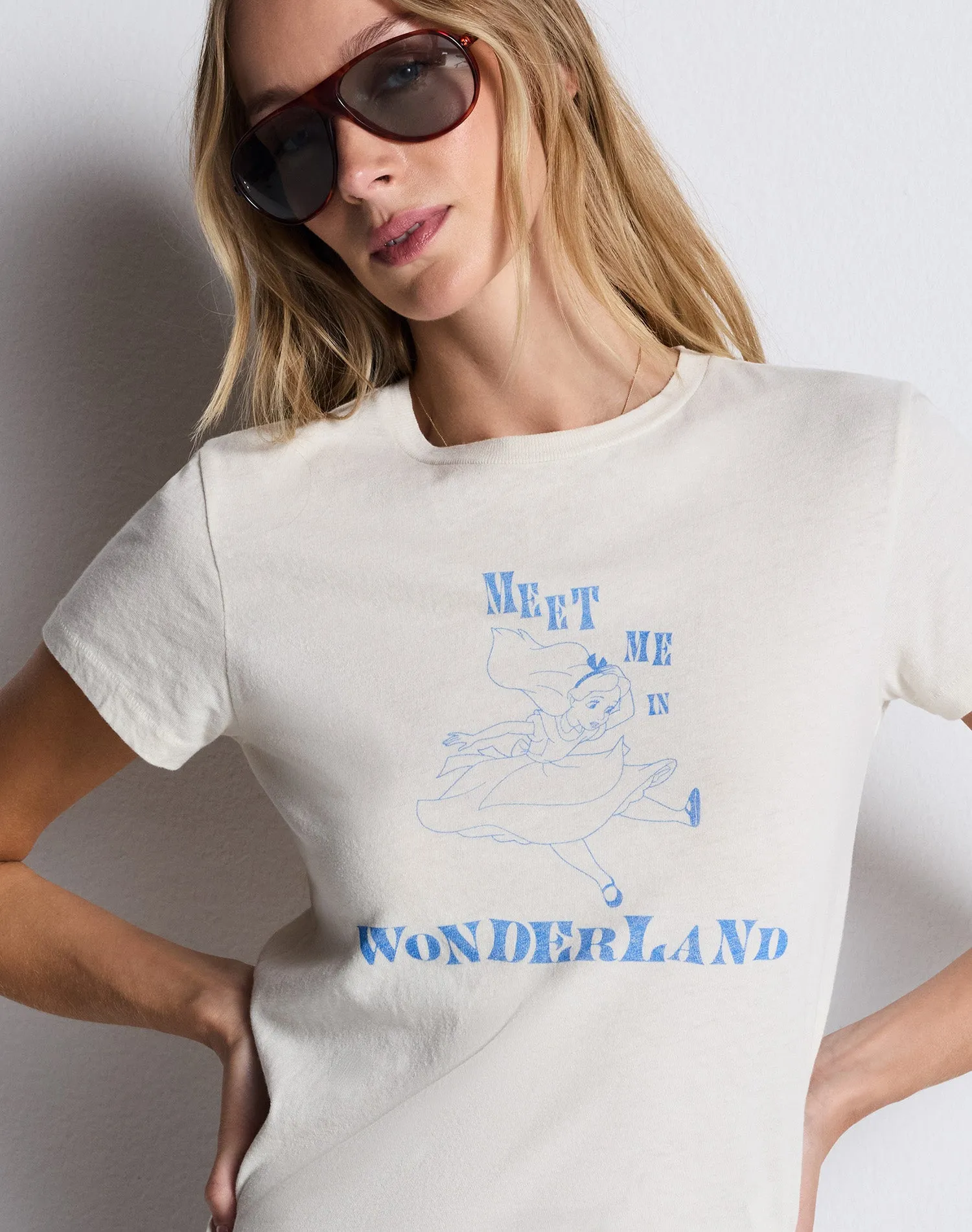 Classic Tee Wonderland - Vintage White sold by Re/Done product image thumbnail 3