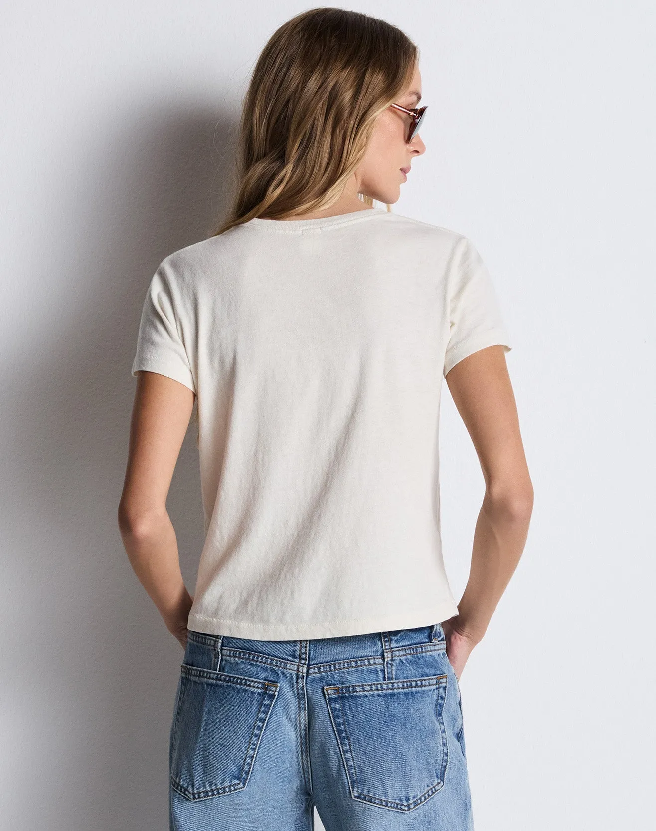 Classic Tee Wonderland - Vintage White sold by Re/Done product image thumbnail 4