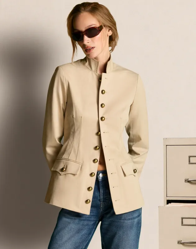 Sagan Jacket - Khaki made by Re/Done