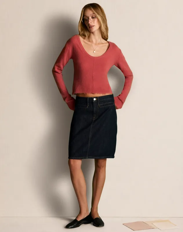 Pencil Skirt - Rinsed Romance made by Re/Done