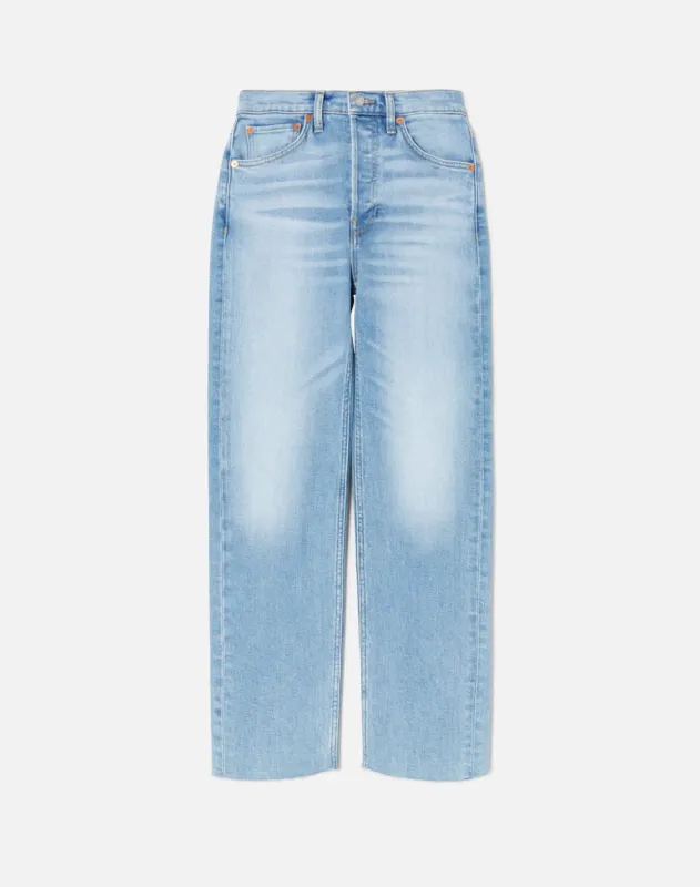 Comfort Stretch High Rise Stove Pipe - Echo made by Re/Done