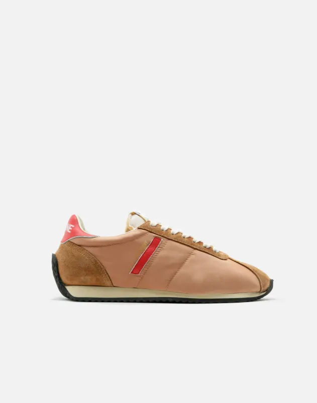 70s Runner Shoe - Tan and Red sold by Re/Done