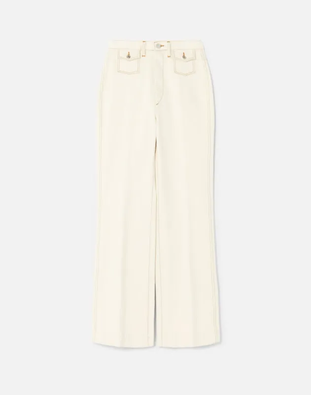 70s Pocket Wide Leg - Rinsed Birch made by Re/Done