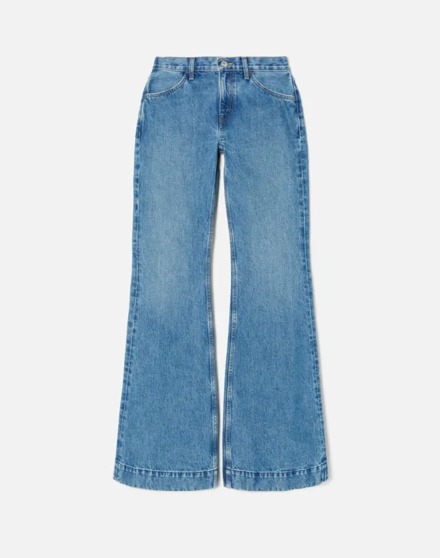 70s Low Rise Bell Bottom - Clean Moon Stoned made by Re/Done