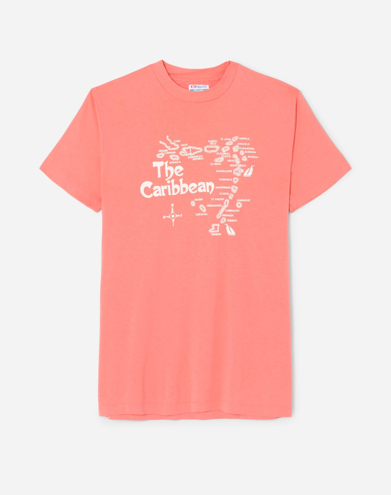 80s Hanes Caribbean Tee -#17 sold by Re/Done