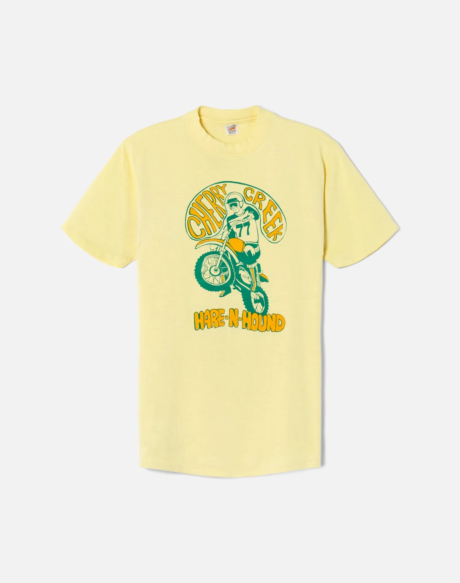 70s Hanes Hare and Hound Race Tee -#24 sold by Re/Done