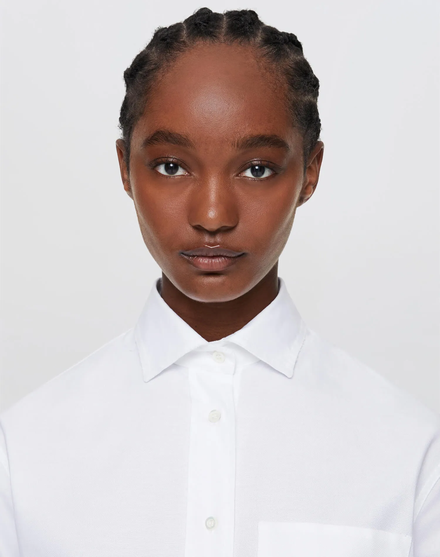 Oversized Button Up - White sold by Re/Done product image thumbnail 3