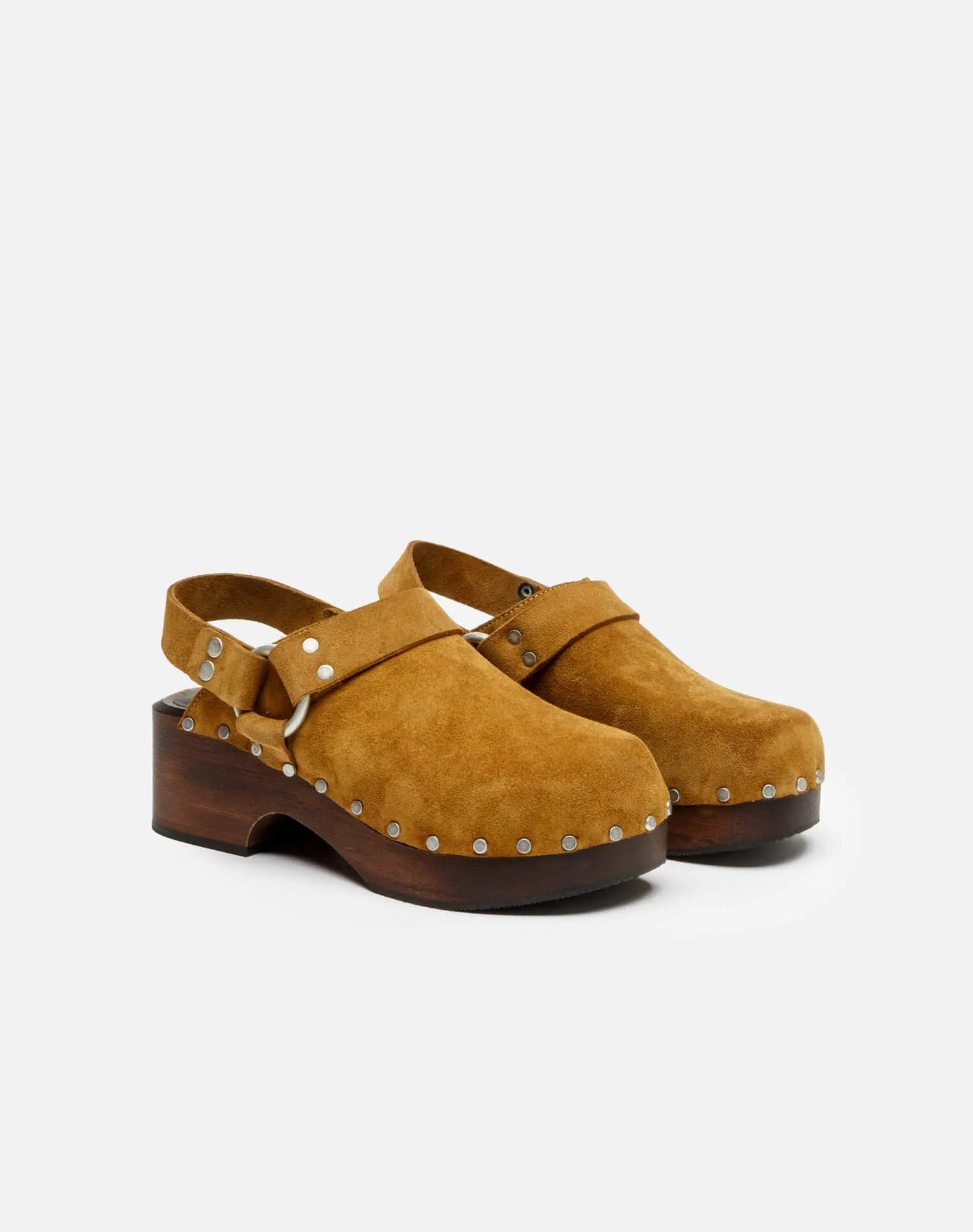 70s Studded Slingback Clog - Cuoio Suede sold by Re/Done product image thumbnail 2