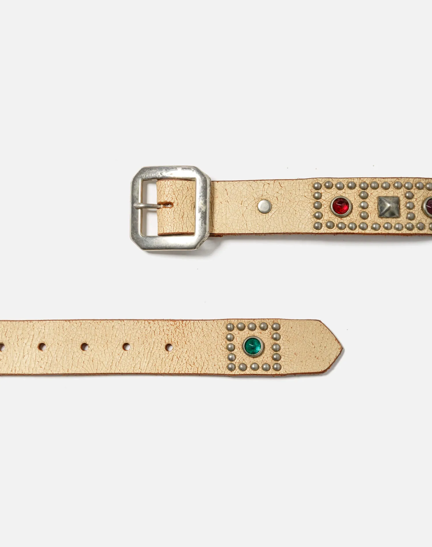 Upcycled June Belt - Bone sold by Re/Done product image thumbnail 2