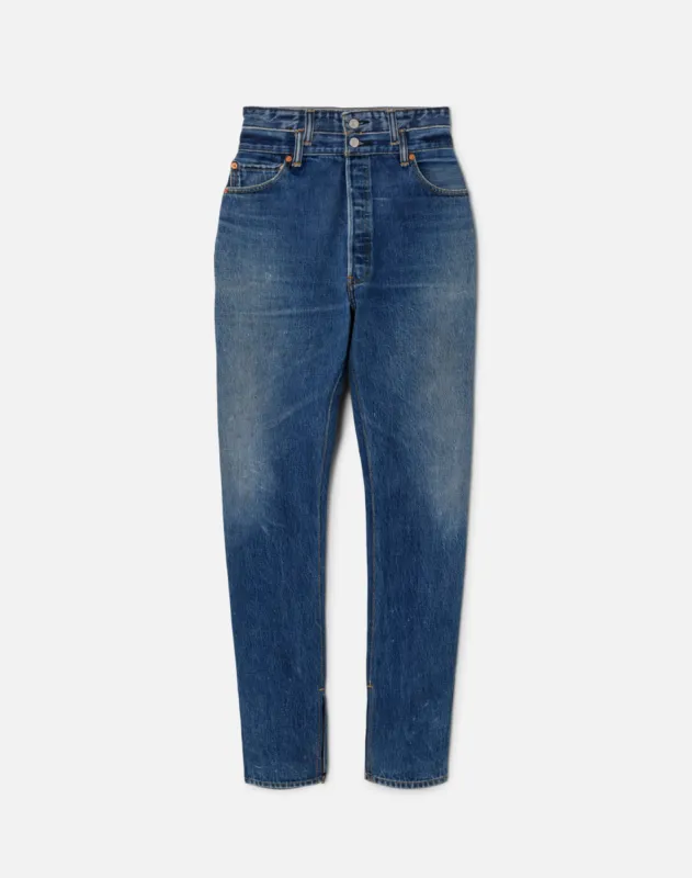 Levi's Double Waisted Drainpipe - Indigo sold by Re/Done