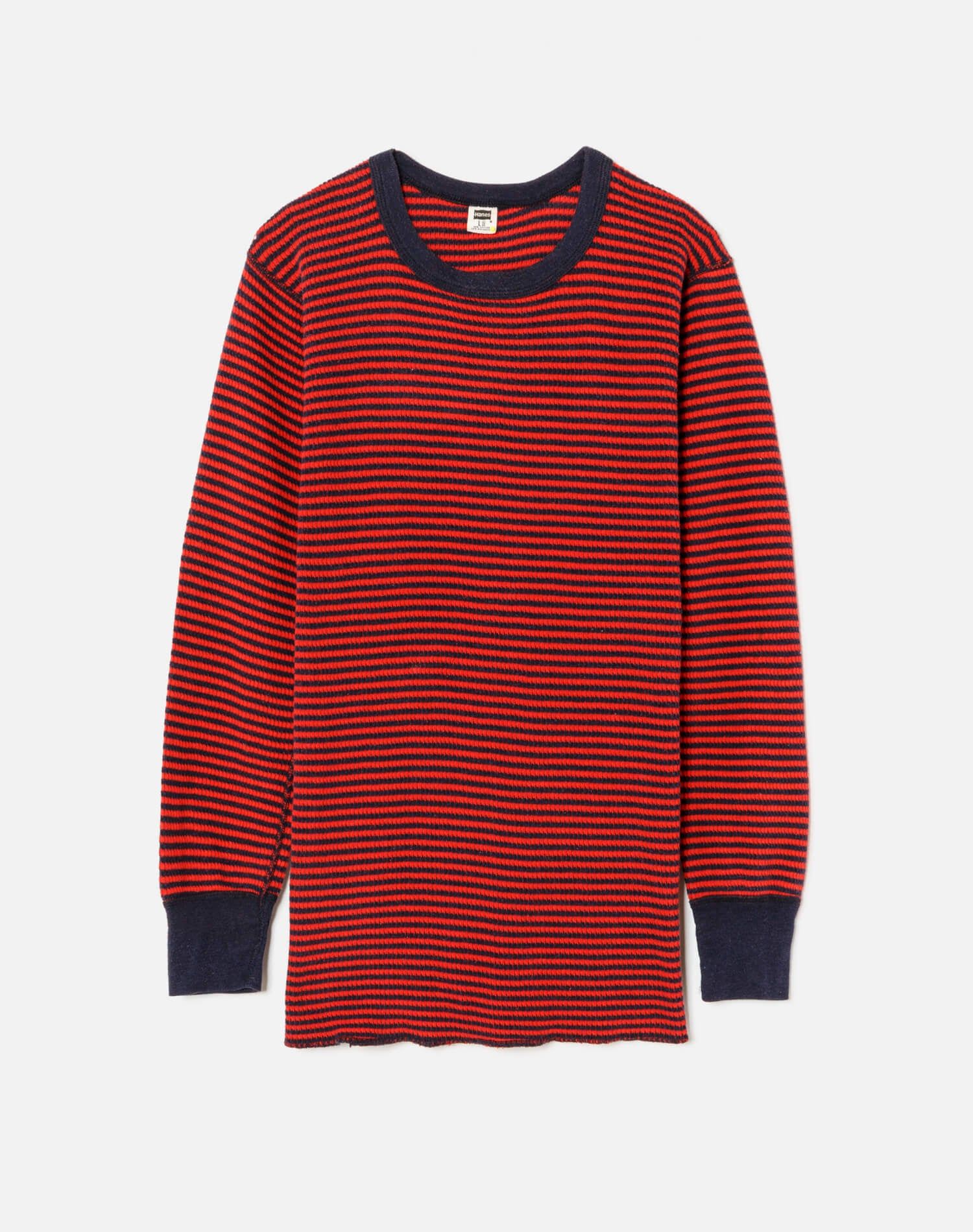 Vintage 1970s/1980s Striped Long Sleeve Thermal - #20 sold by Re/Done