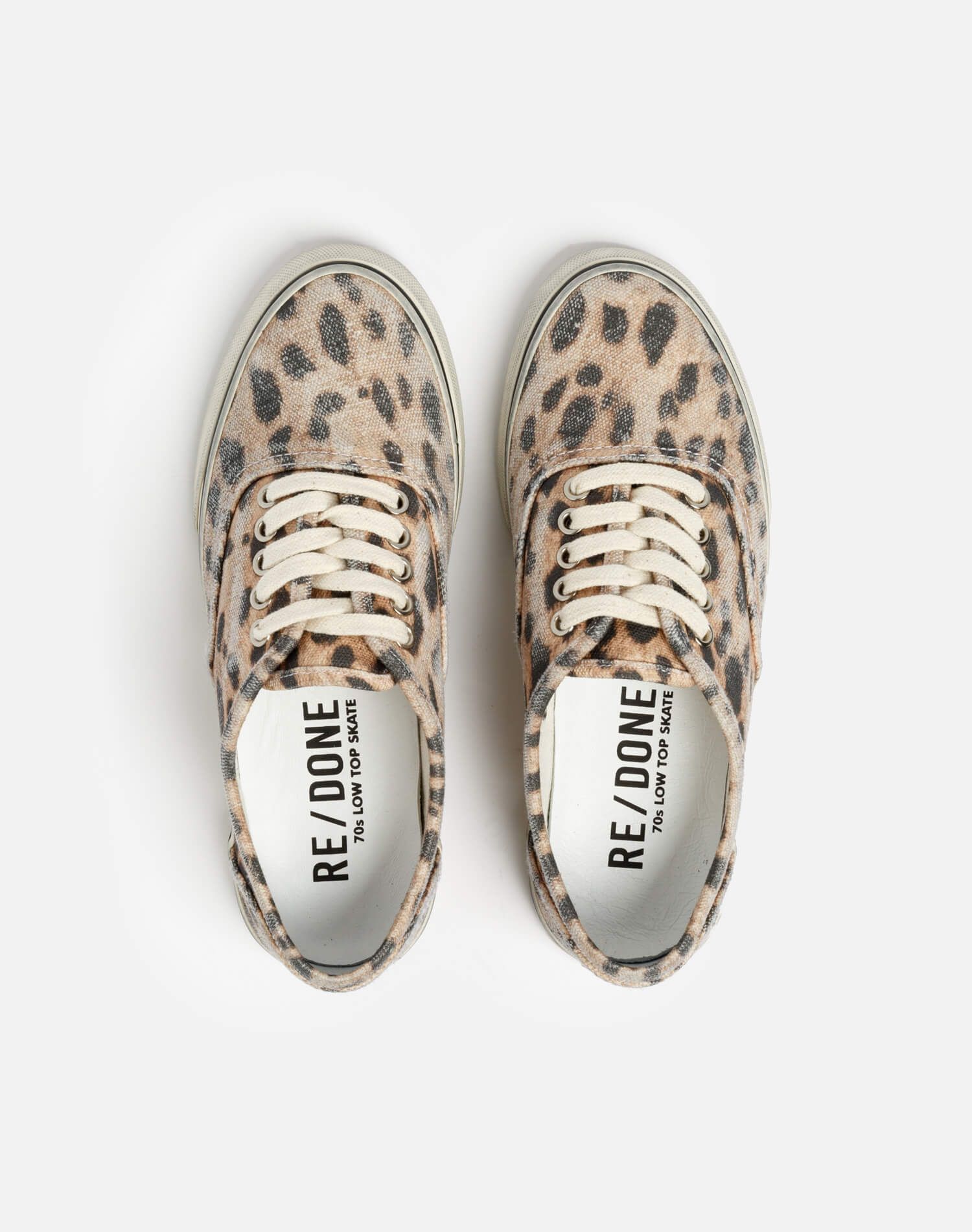 70s Low Top Skate - Faded Leopard Print sold by Re/Done product image thumbnail 3