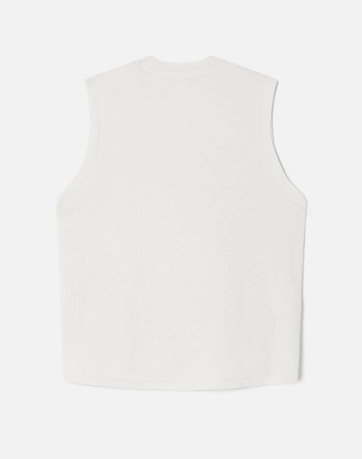 Oversized Muscle "Gotta Have It" Tank - Vintage White sold by Re/Done product image thumbnail 2