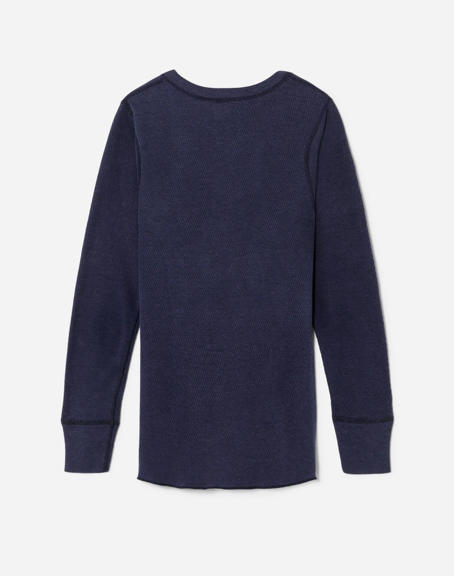 1980s Thermal Henley Long Sleeve Tee - #133 sold by Re/Done product image thumbnail 2