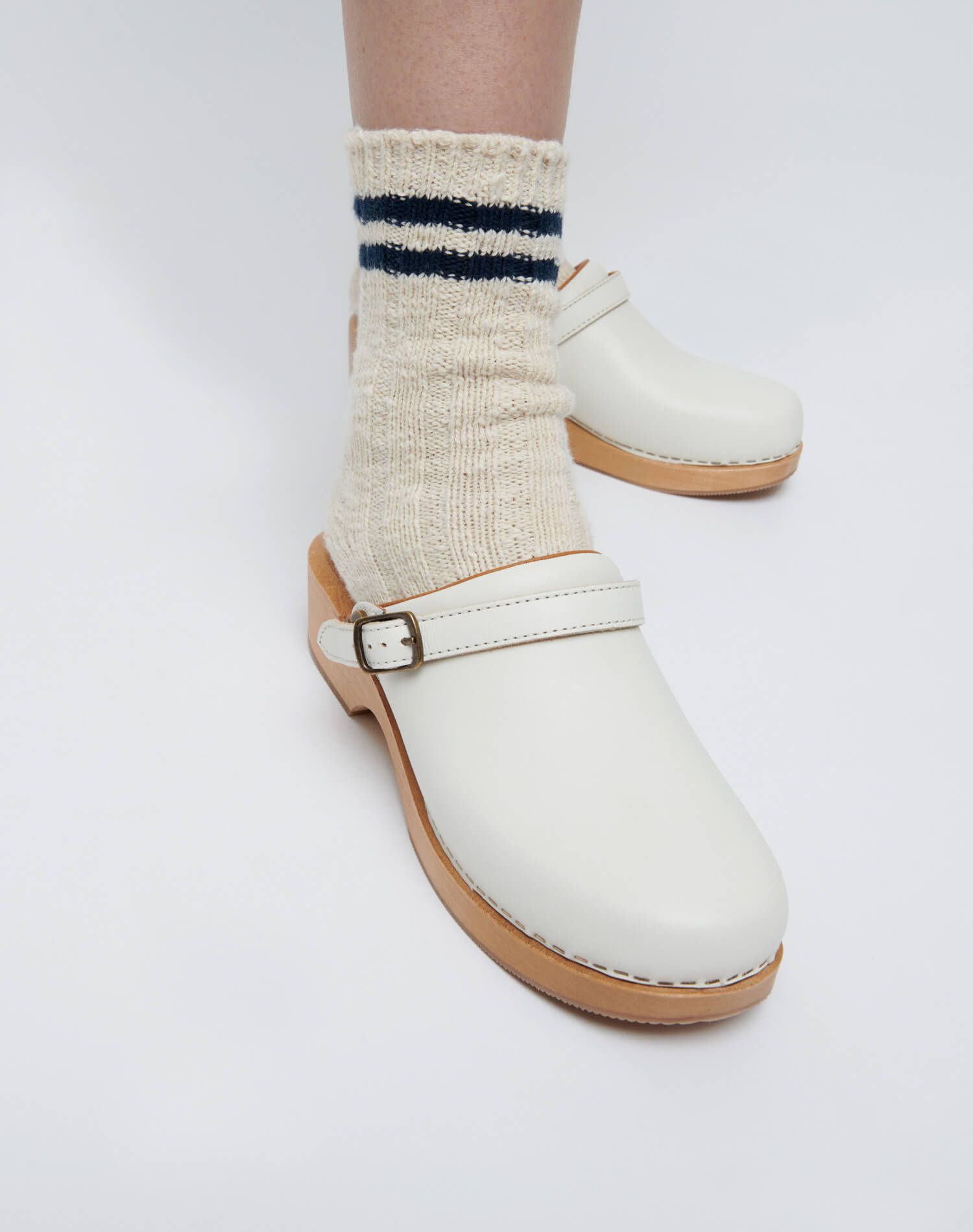 70s Classic Clog - Off White Leather sold by Re/Done product image thumbnail 2