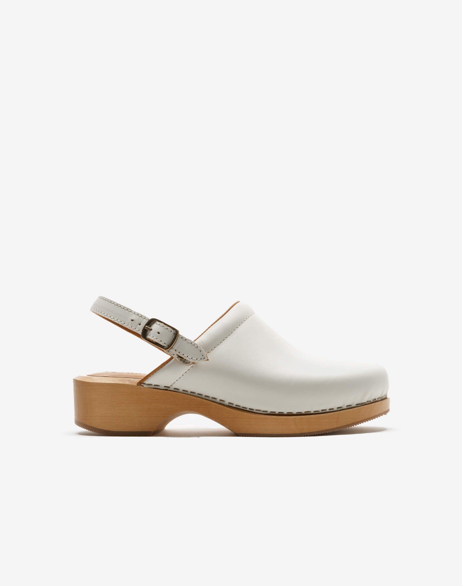 70s Classic Clog - Off White Leather sold by Re/Done product image thumbnail 4