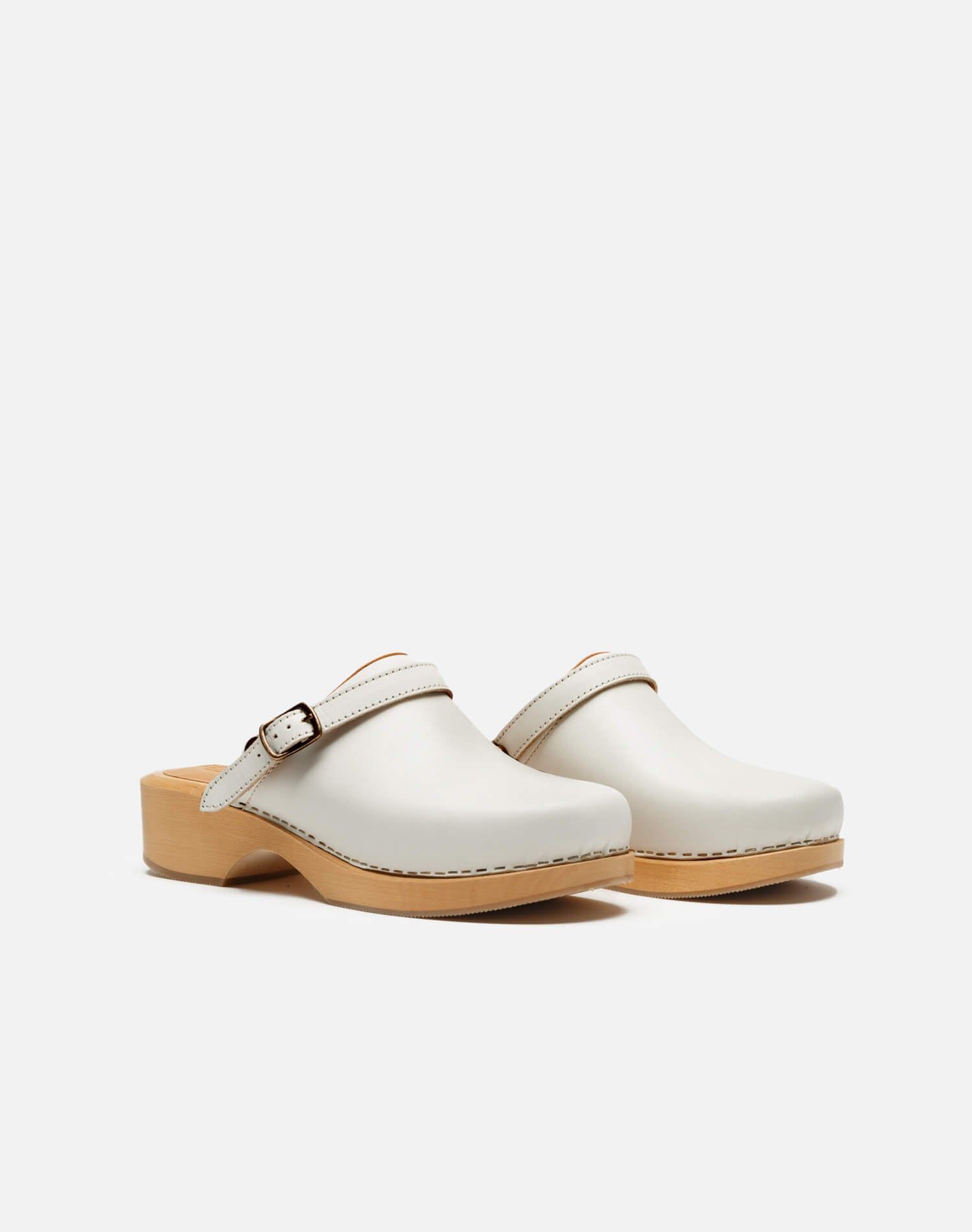 70s Classic Clog - Off White Leather sold by Re/Done product image thumbnail 3