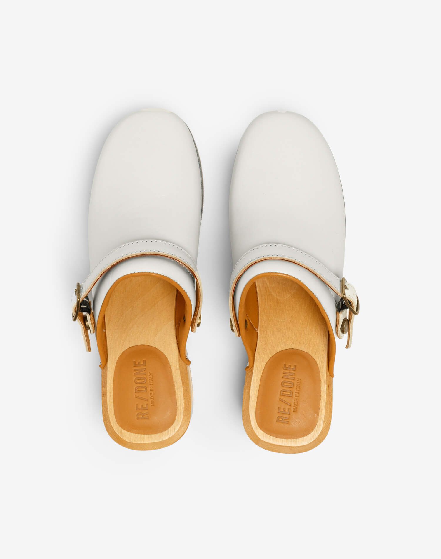 70s Classic Clog - Off White Leather sold by Re/Done product image thumbnail 5