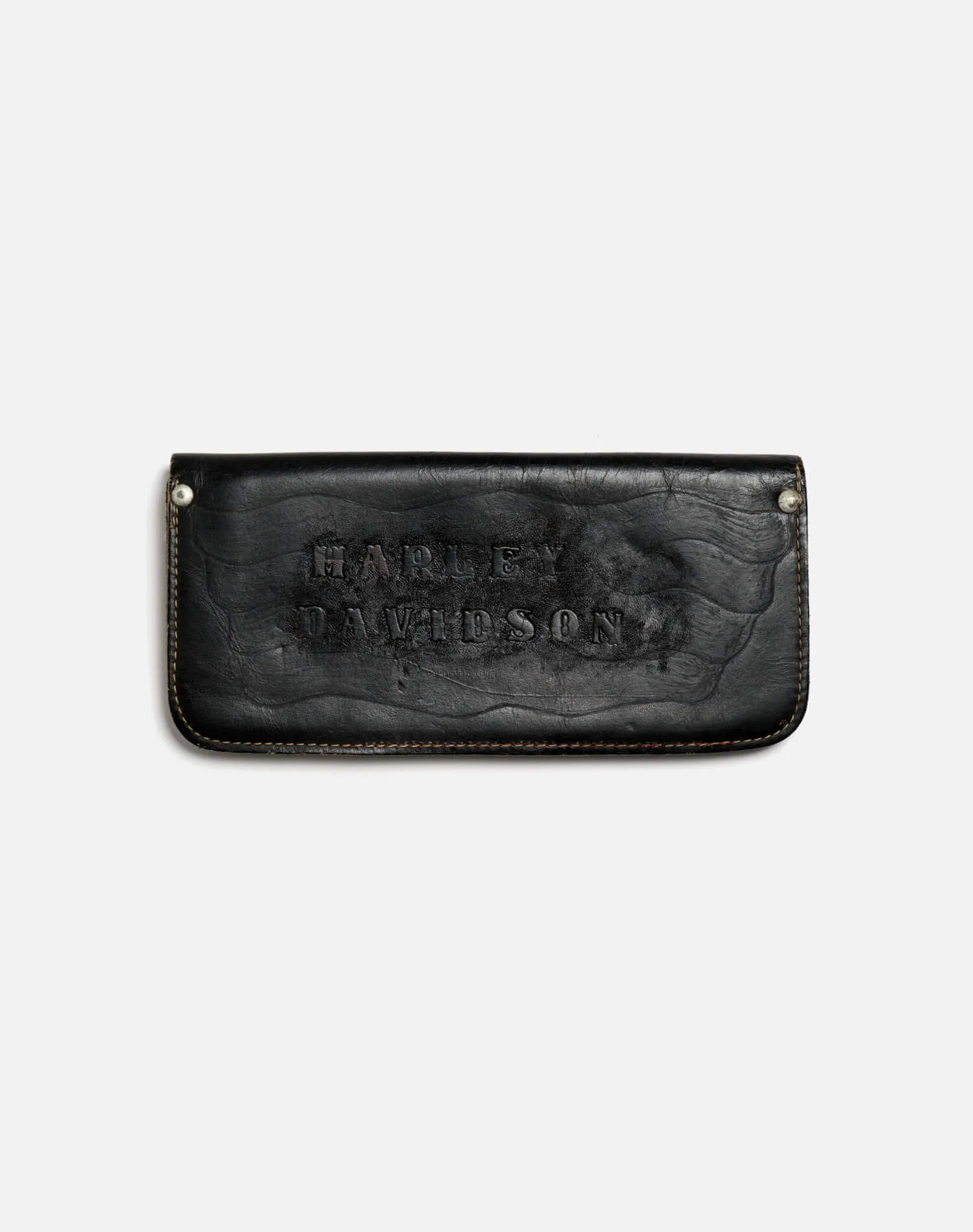 70s Harley Davidson Leather Trucker Wallet sold by Re/Done product image thumbnail 2