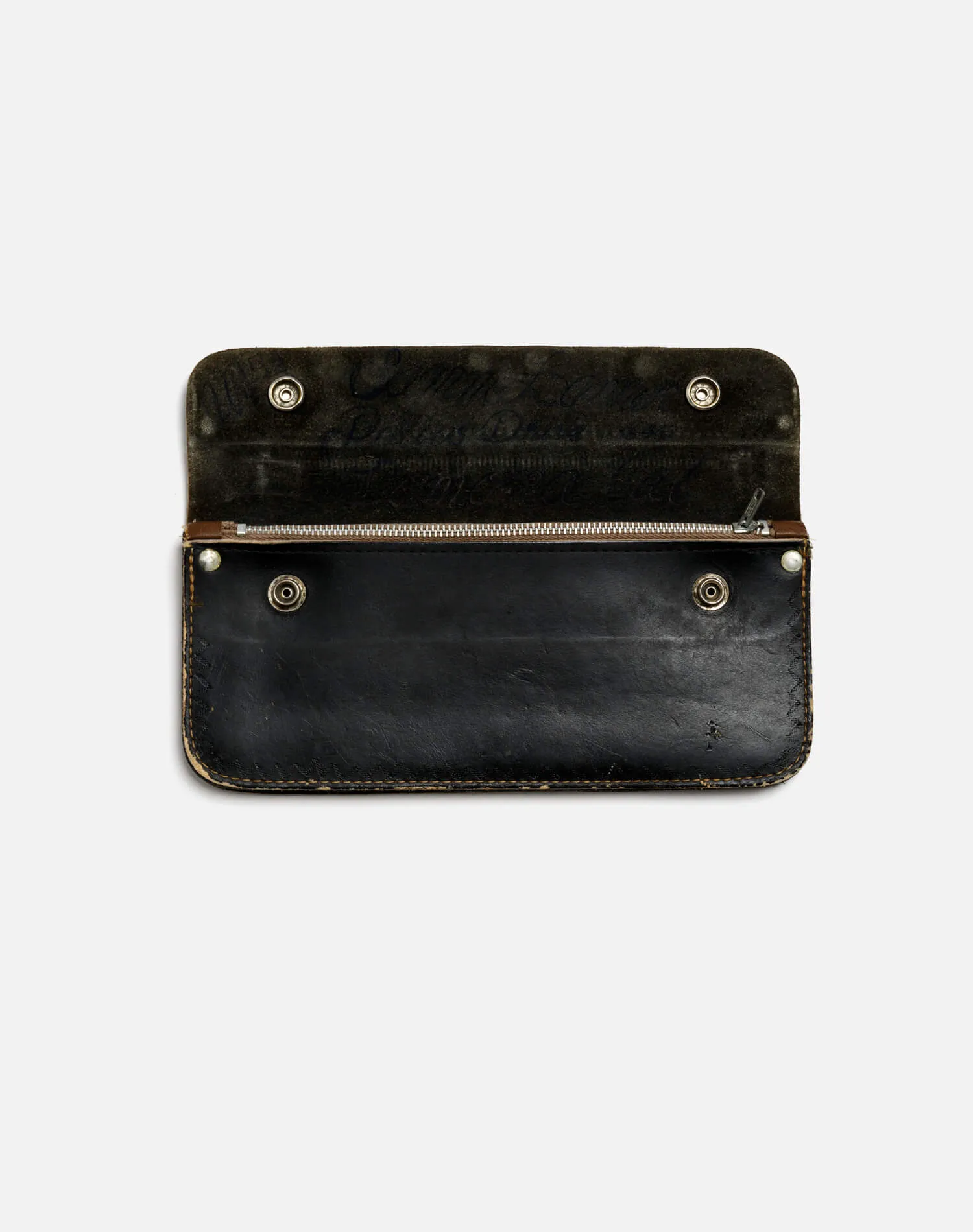 70s Harley Davidson Leather Trucker Wallet sold by Re/Done product image thumbnail 3