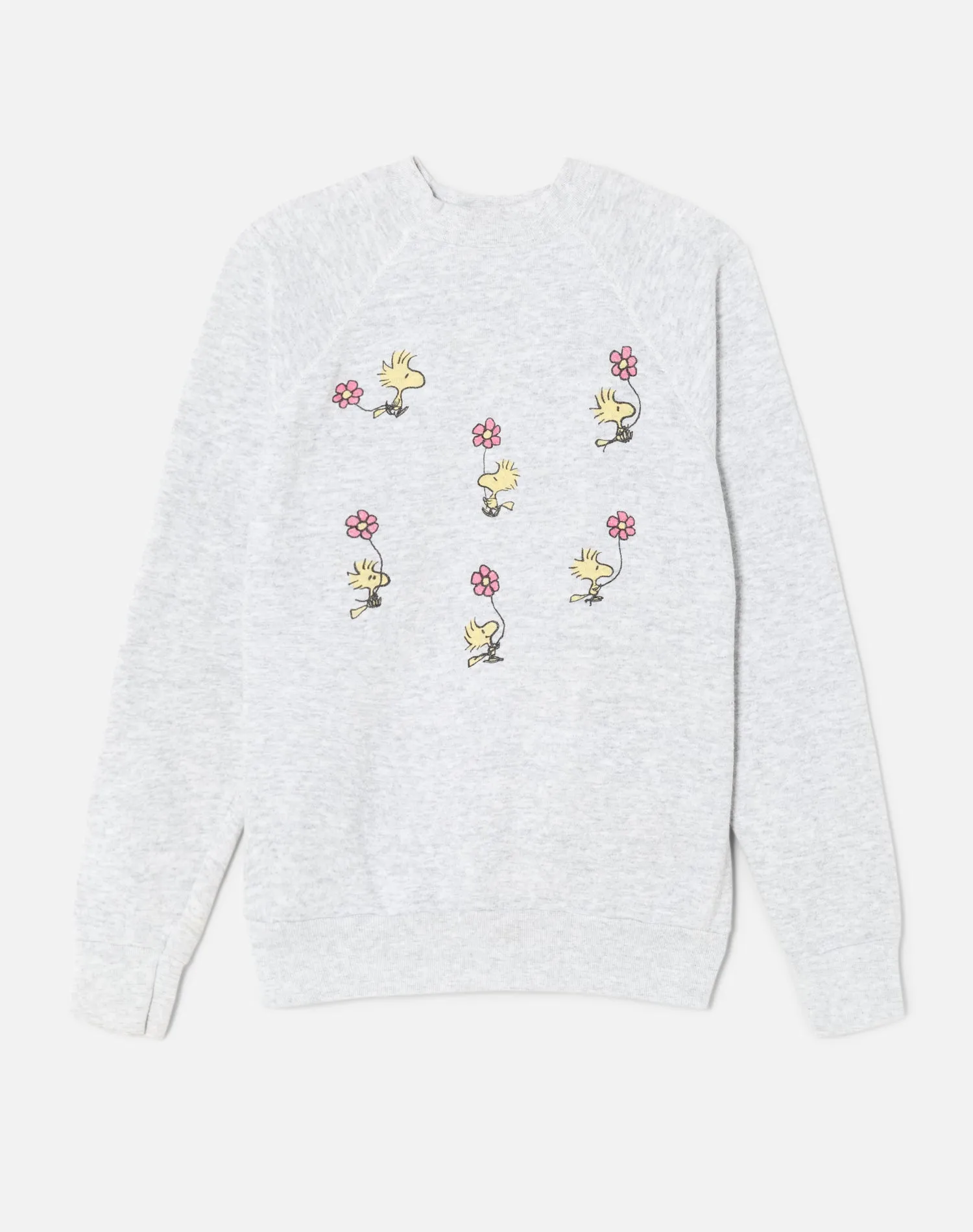 Upcycled "Woodstock" Sweatshirt - Heather Grey sold by Re/Done