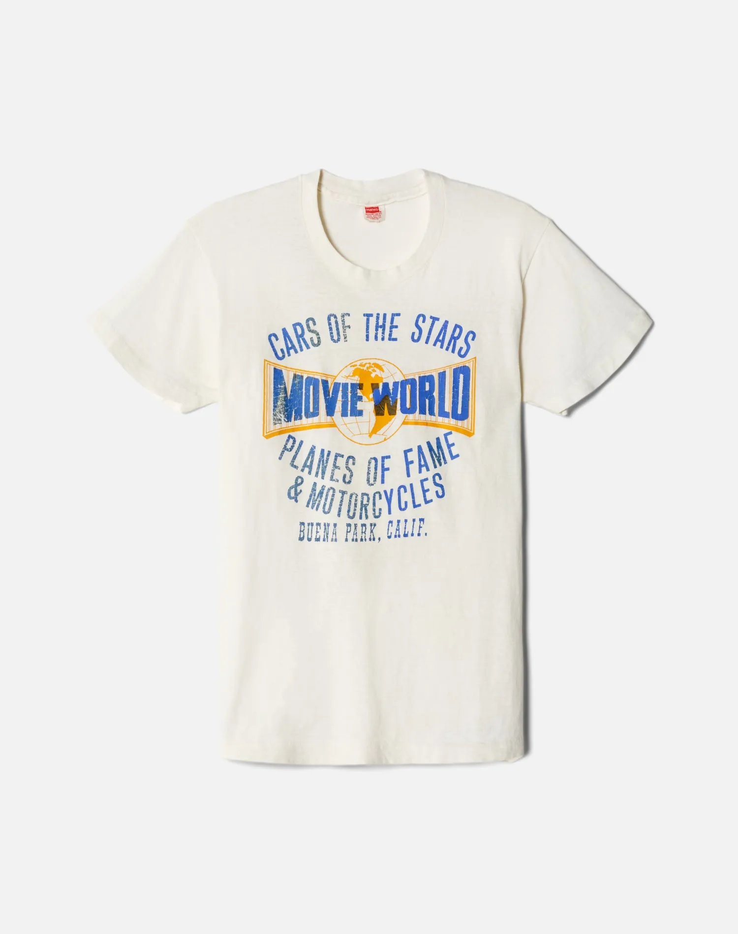 60s Hanes Cars of the Stars Tee -#21 sold by Re/Done