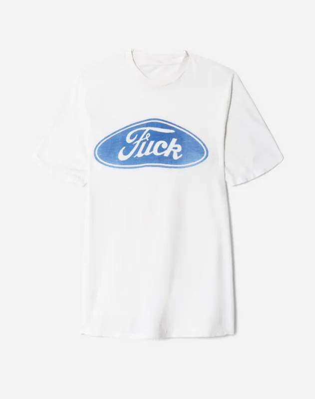 70s Fuck Tee sold by Re/Done