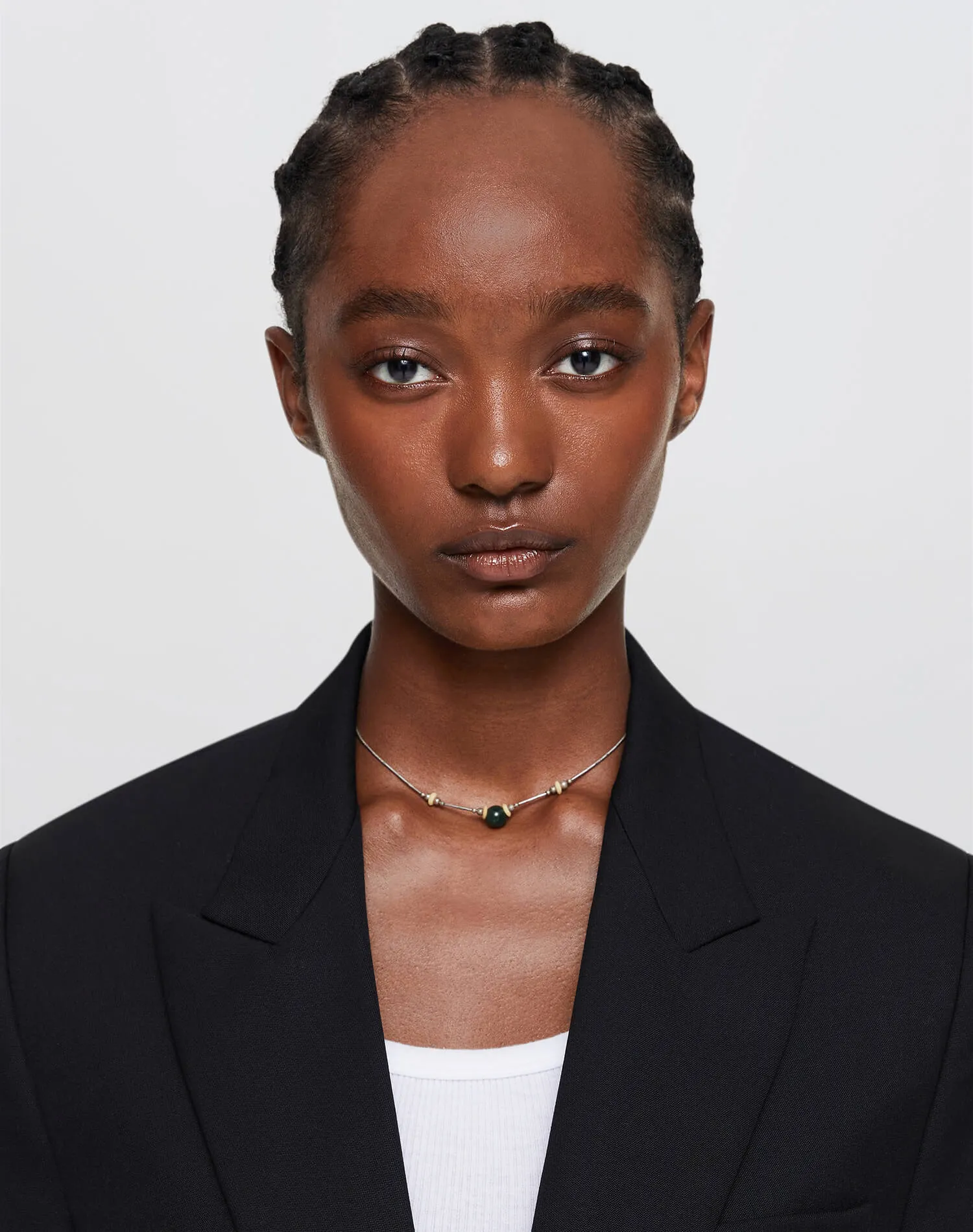 Cutoff Boyfriend Blazer - Black sold by Re/Done product image thumbnail 3