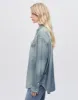 Chambray Oversized Shirt - Paradise Cove sold by Re/Done