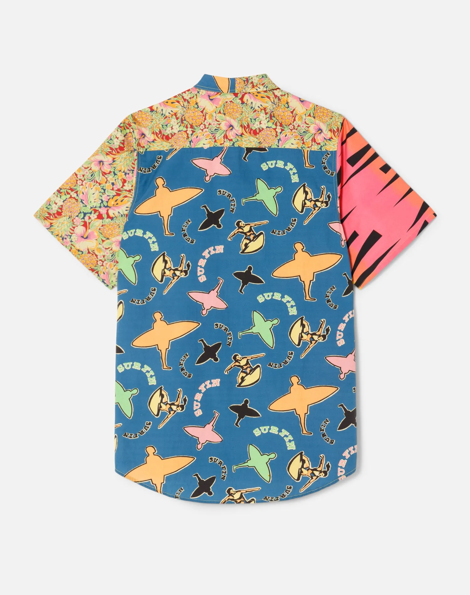 Oversized Shirt Dress - Multi Pineapple sold by Re/Done product image thumbnail 2