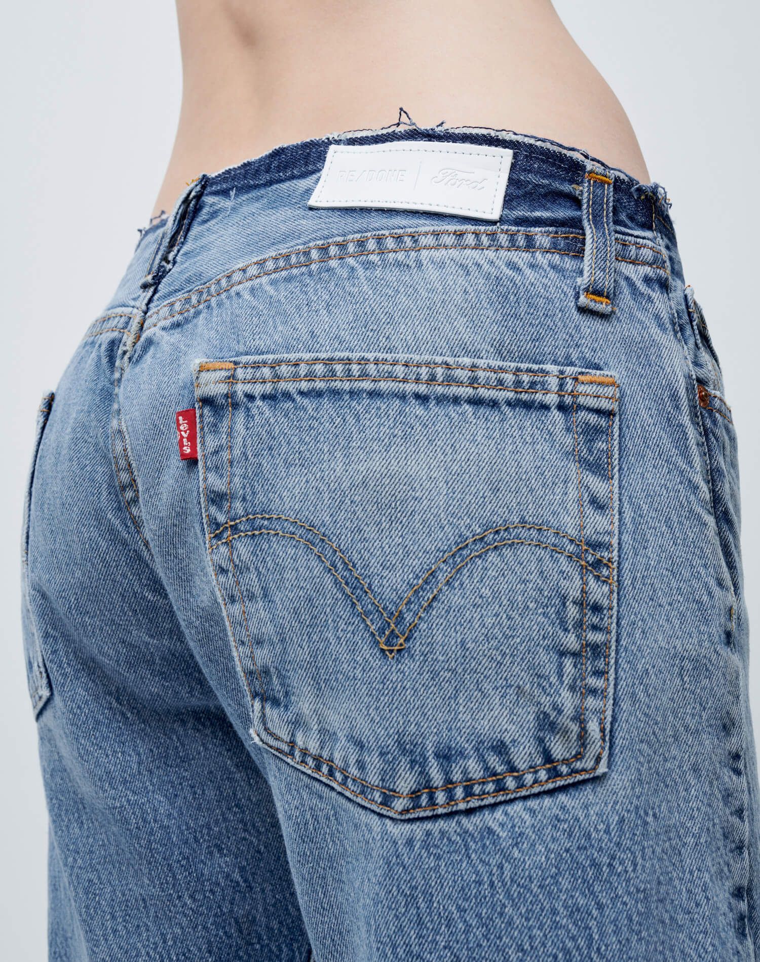 Levi's Raw Waist Low Slung sold by Re/Done product image thumbnail 5