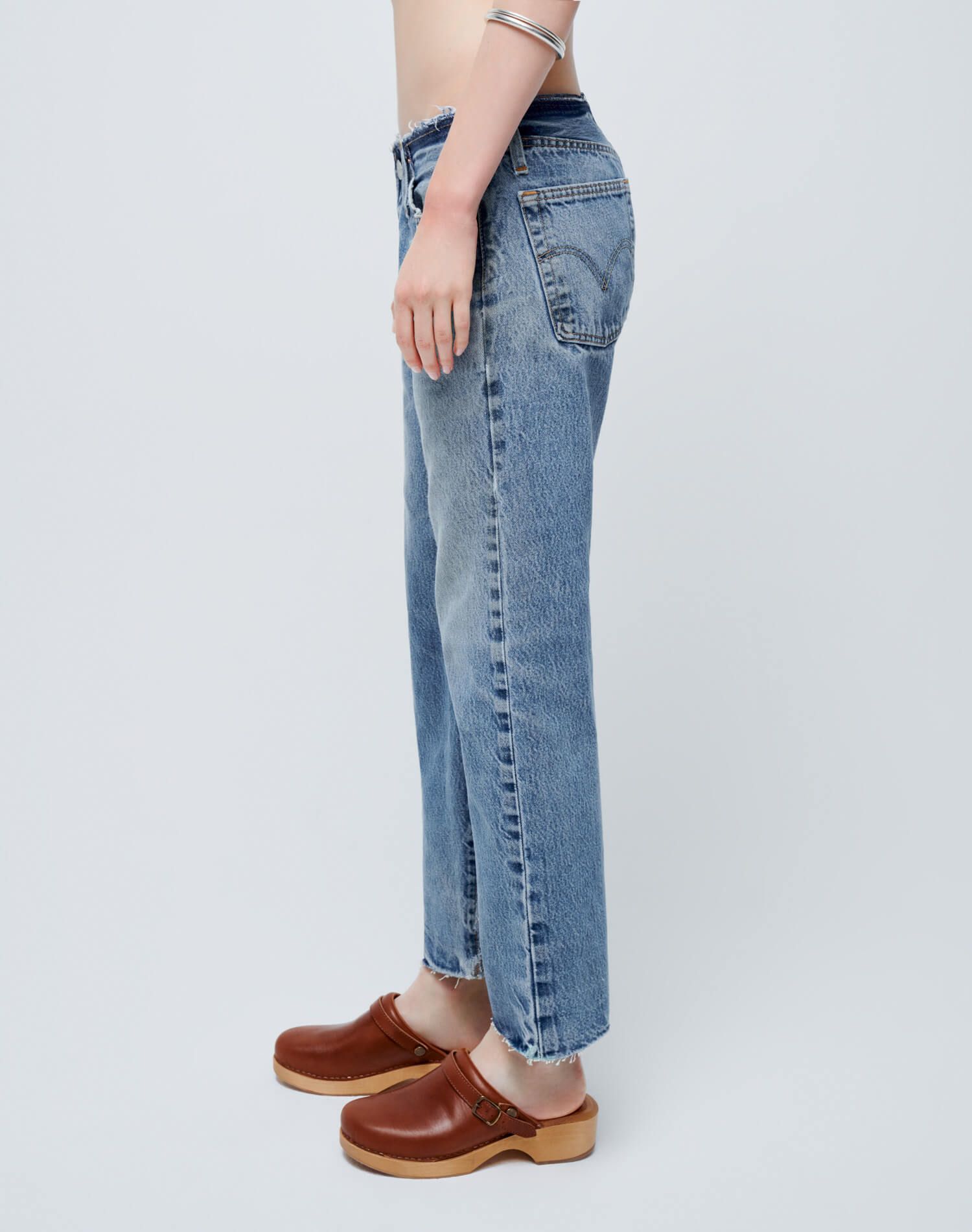 Levi's Raw Waist Low Slung sold by Re/Done product image thumbnail 3