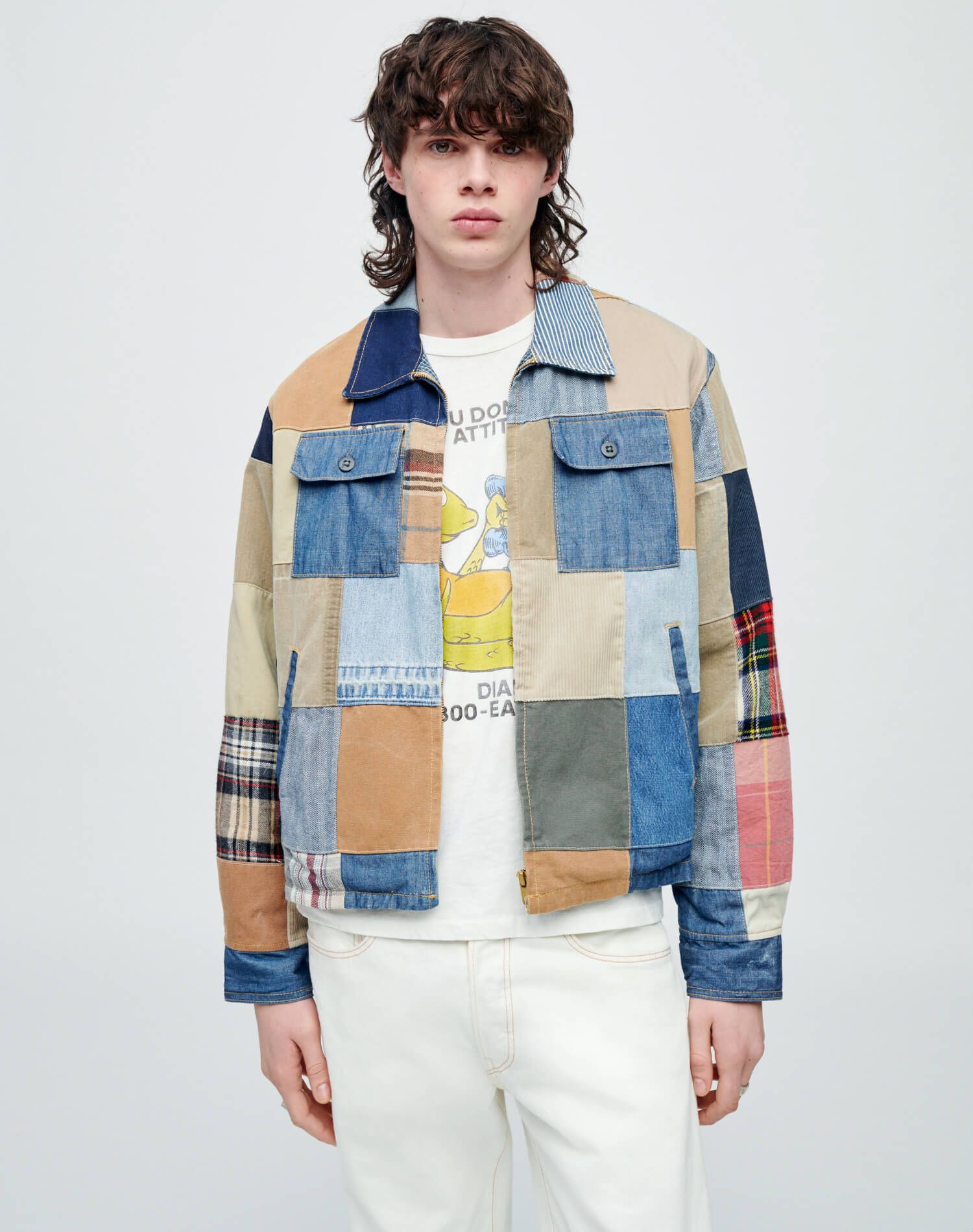 Jacko Of Many Colors - Indigo/Multi sold by Re/Done product image thumbnail 2