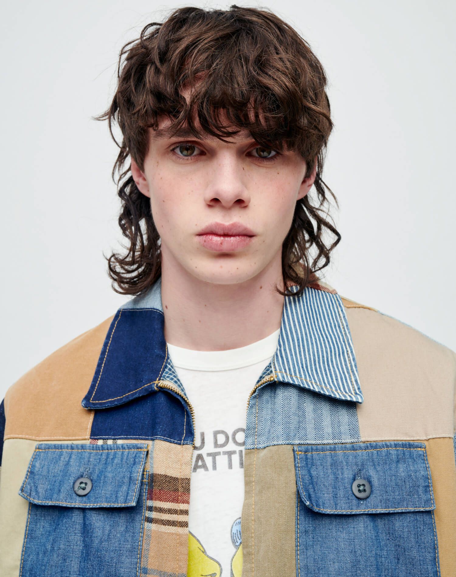 Jacko Of Many Colors - Indigo/Multi sold by Re/Done product image thumbnail 3