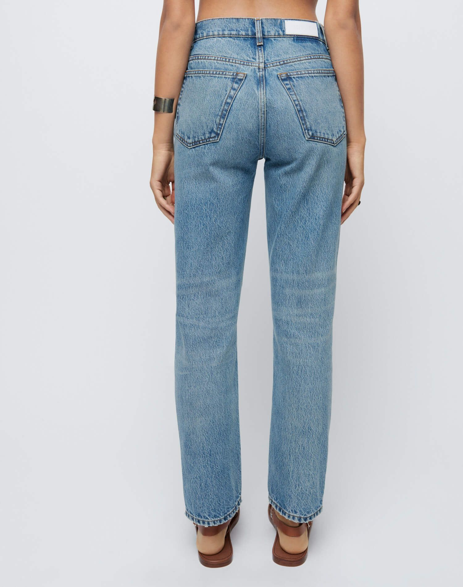 70s Straight - Worn Medium Raf sold by Re/Done product image thumbnail 4