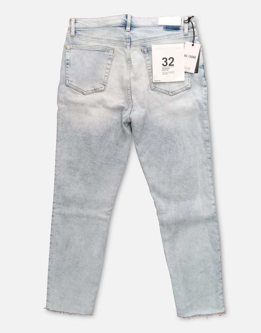 Comfort Stretch High Rise Ankle Crop - Calm Waters sold by Re/Done product image thumbnail 2
