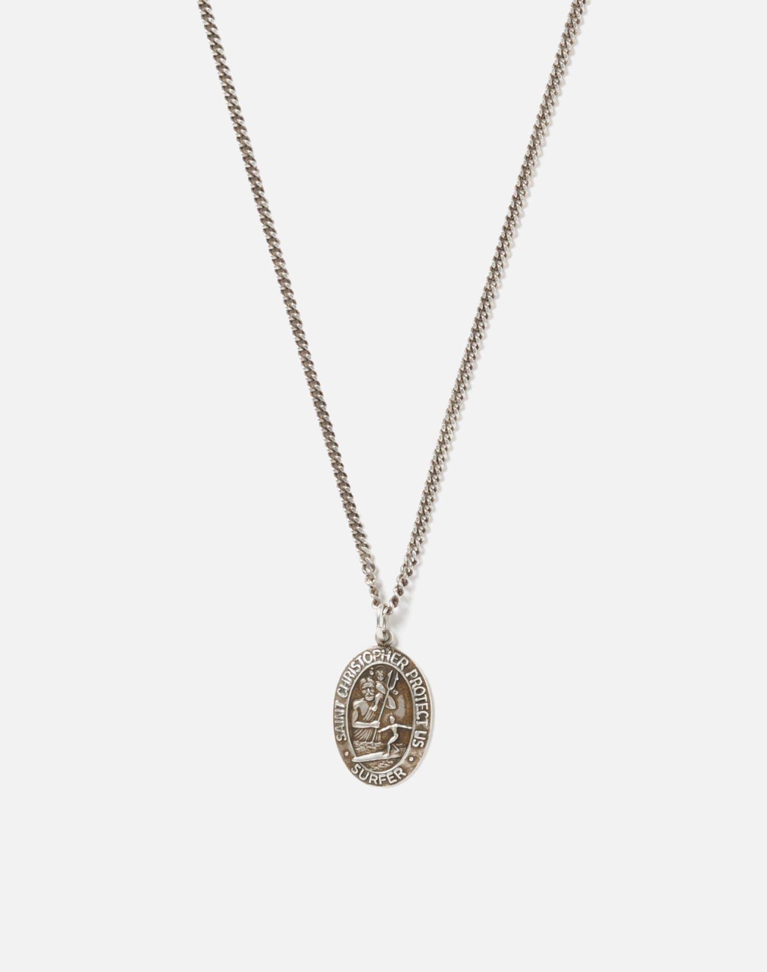 70s Surfer St. Christopher Necklace - #42 sold by Re/Done