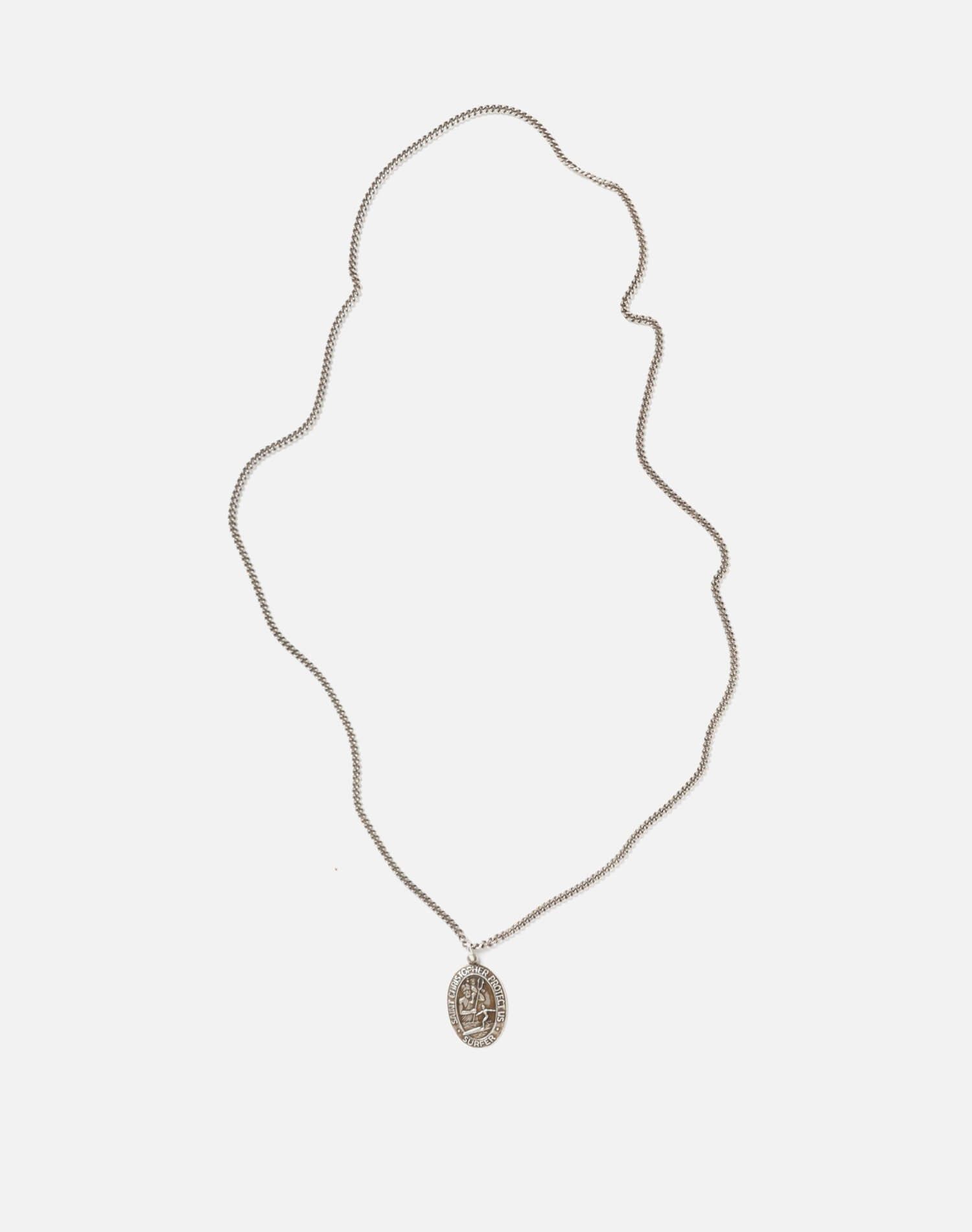 70s Surfer St. Christopher Necklace - #42 sold by Re/Done product image thumbnail 3