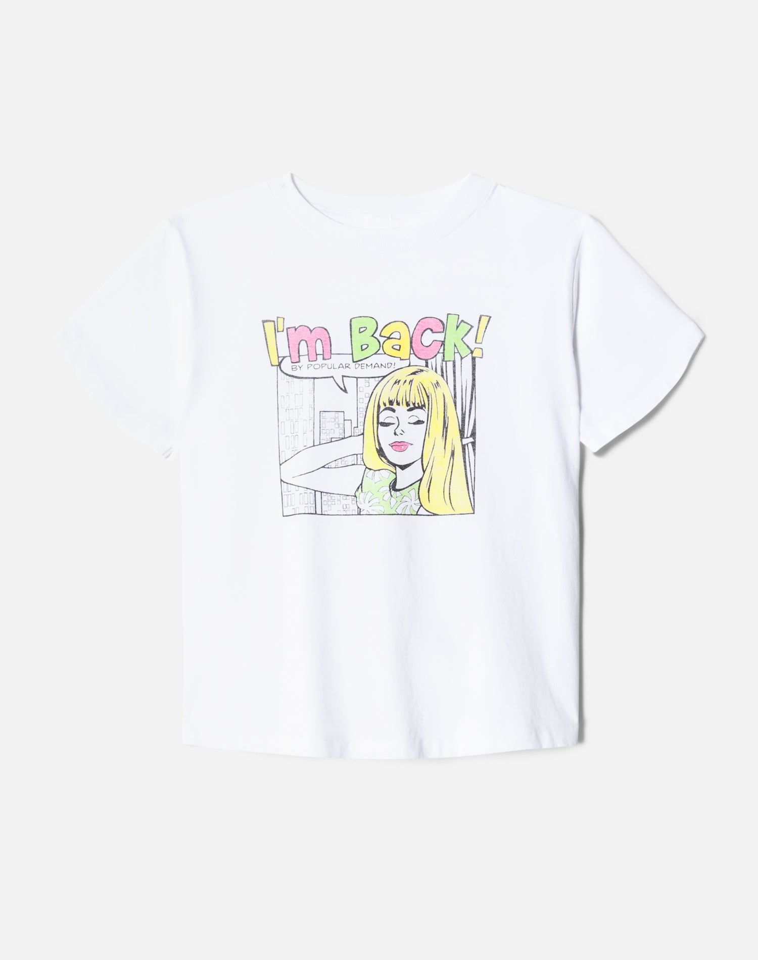 Classic "I'm Back" Tee - Optic White sold by Re/Done