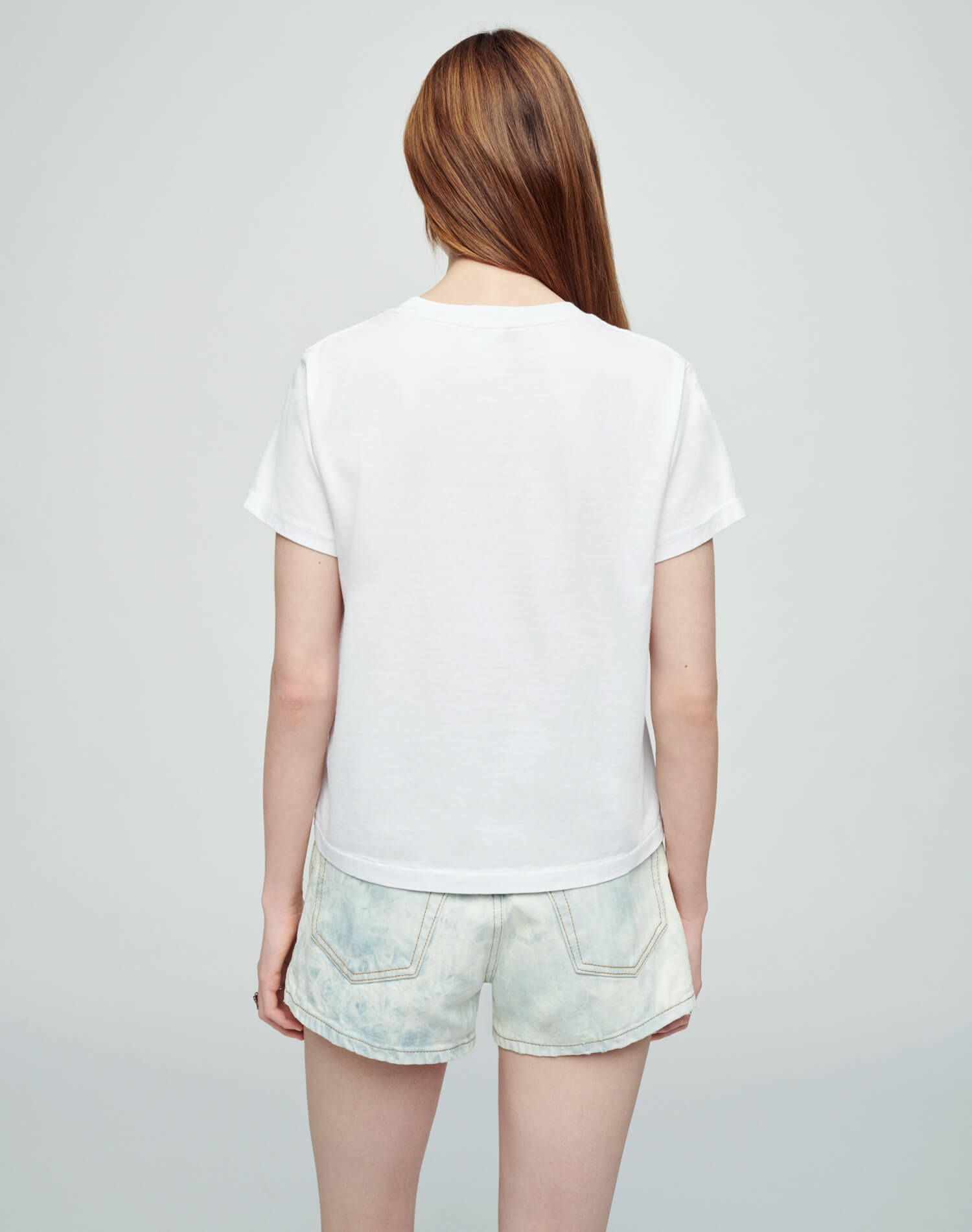 Classic "I'm Back" Tee - Optic White sold by Re/Done product image thumbnail 7