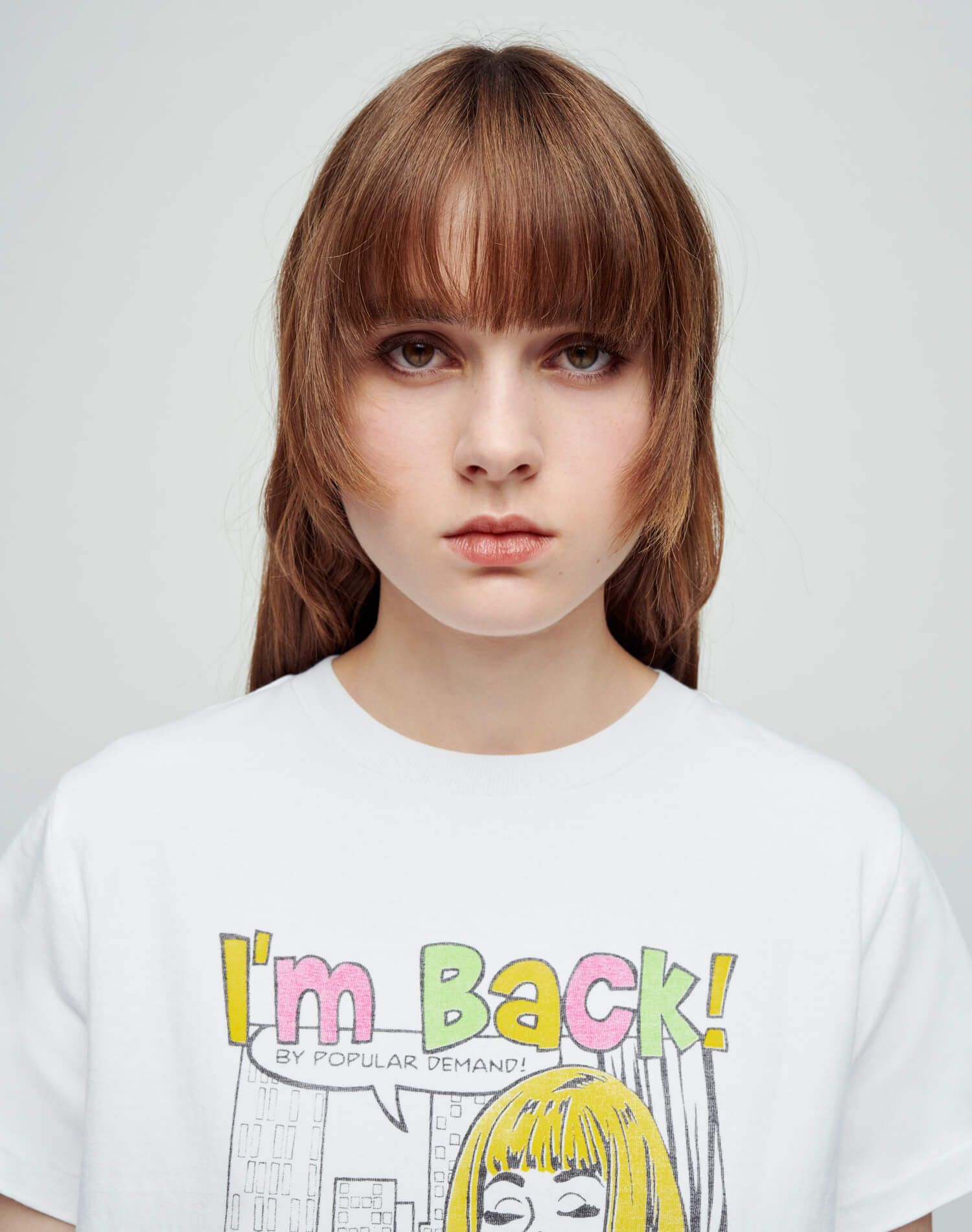 Classic "I'm Back" Tee - Optic White sold by Re/Done product image thumbnail 5