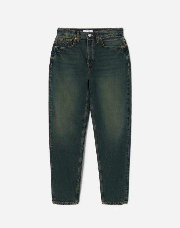 Taper Jean -  Herbal Tint sold by Re/Done